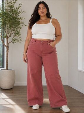 Old Navy Extra High-Rise Sky-Hi Wide Leg Jeans